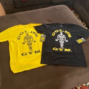 Golds Gym T-Shirts set of two NWT